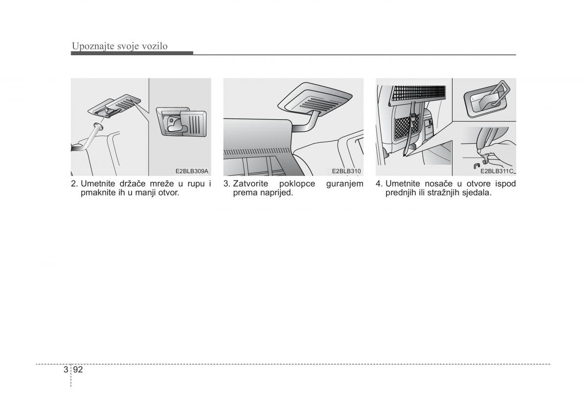 KIA Sorento I 1 vlasnicko uputstvo / page 102