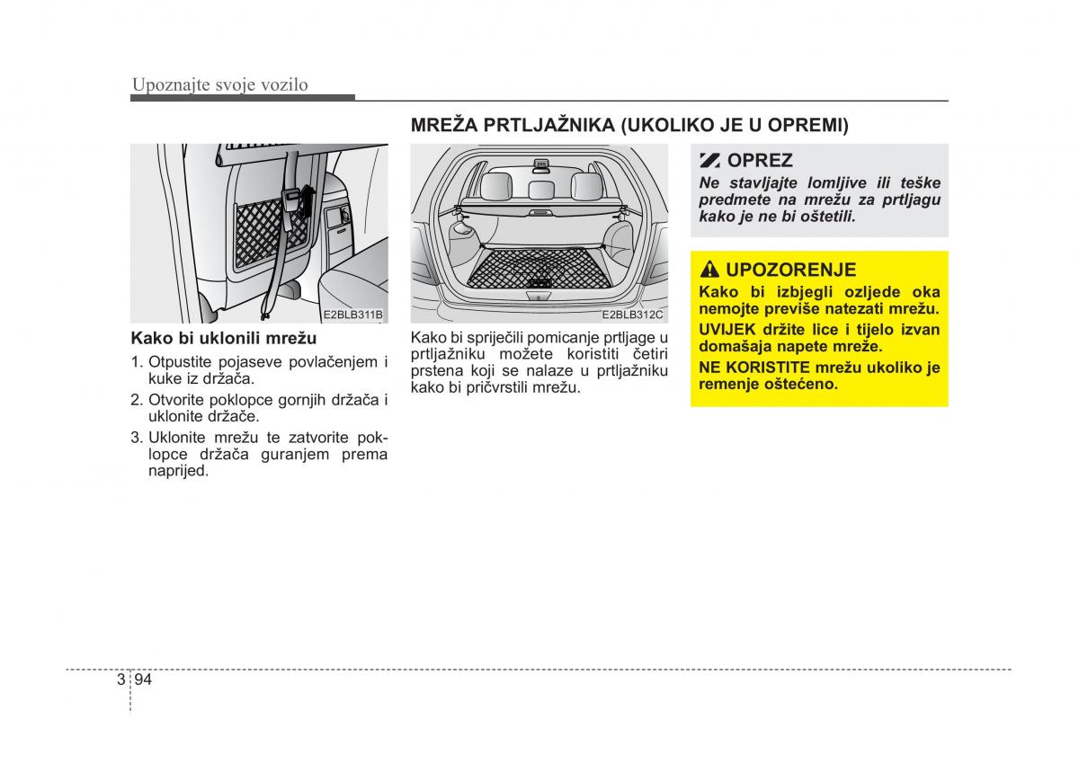 KIA Sorento I 1 vlasnicko uputstvo / page 104