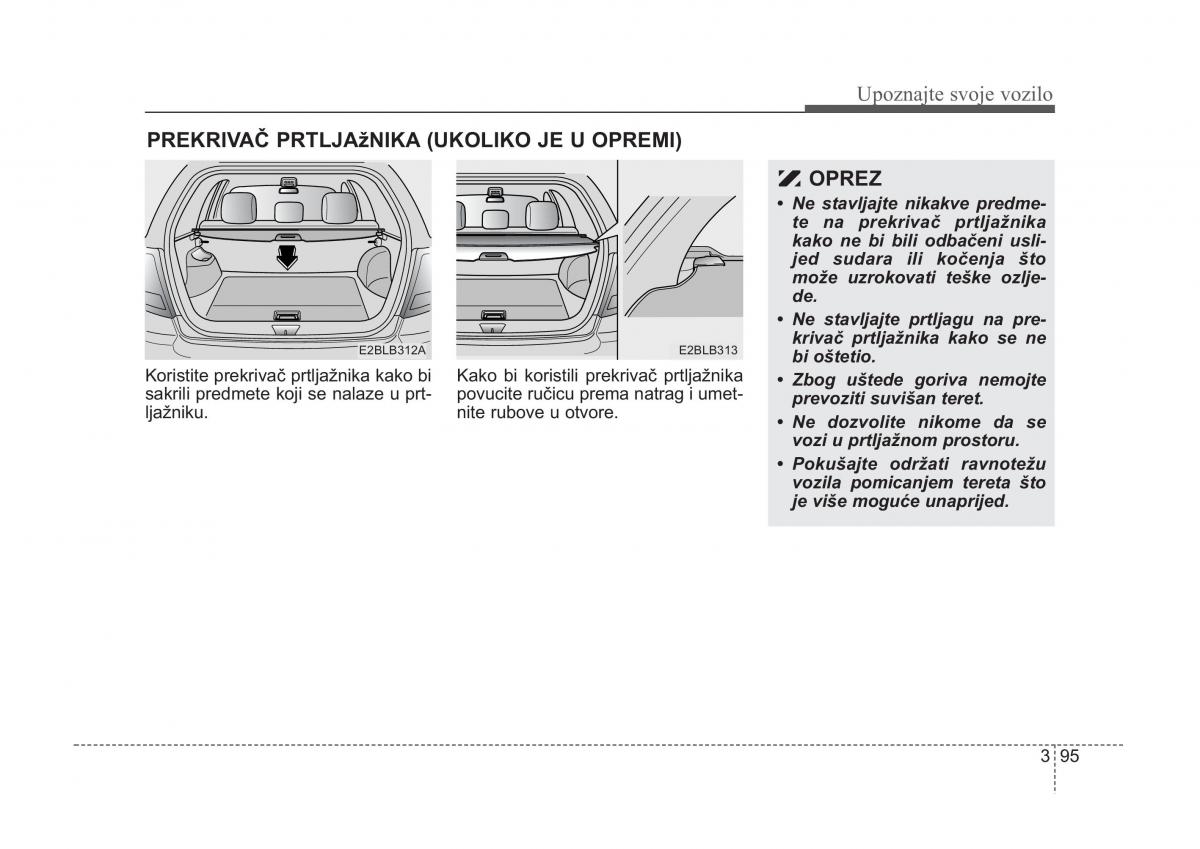 KIA Sorento I 1 vlasnicko uputstvo / page 105