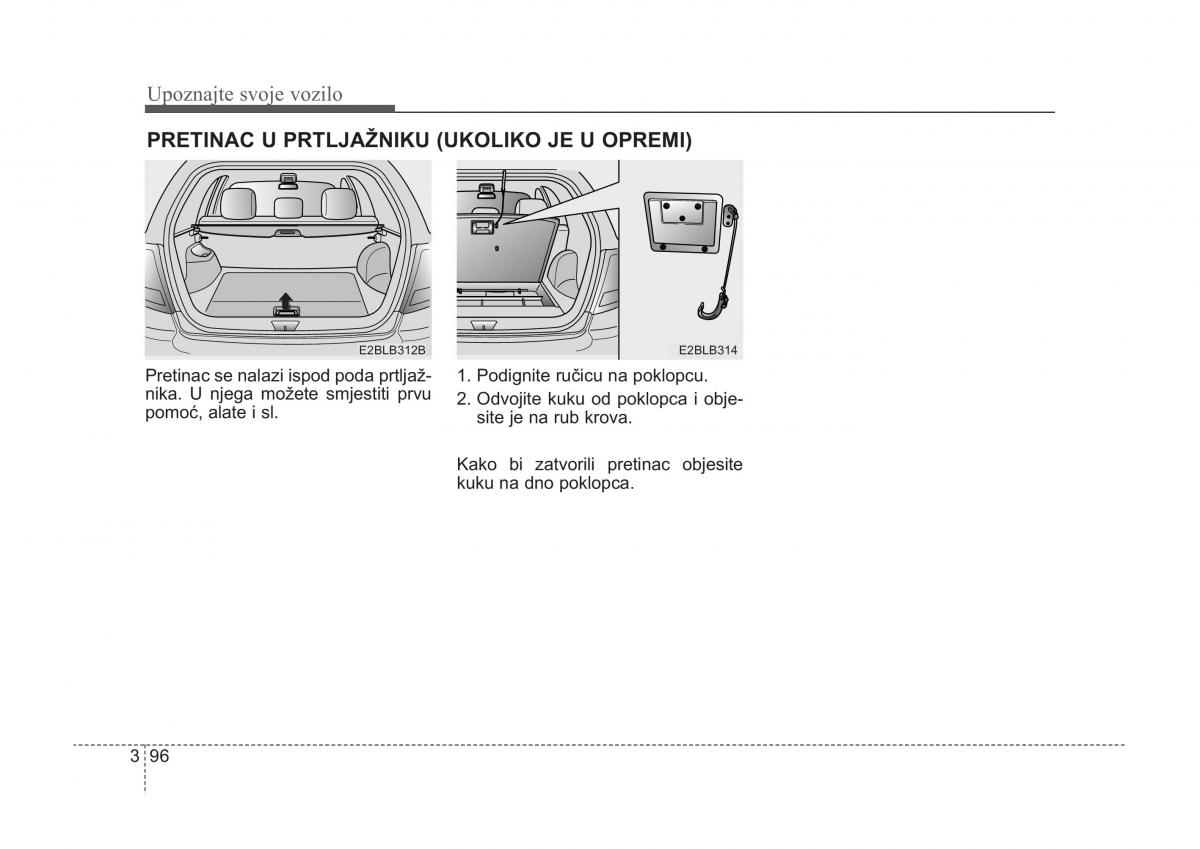 KIA Sorento I 1 vlasnicko uputstvo / page 106