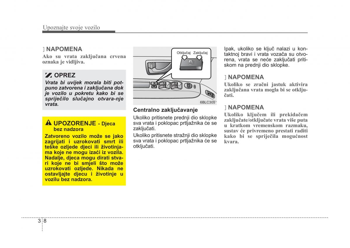 KIA Sorento I 1 vlasnicko uputstvo / page 18