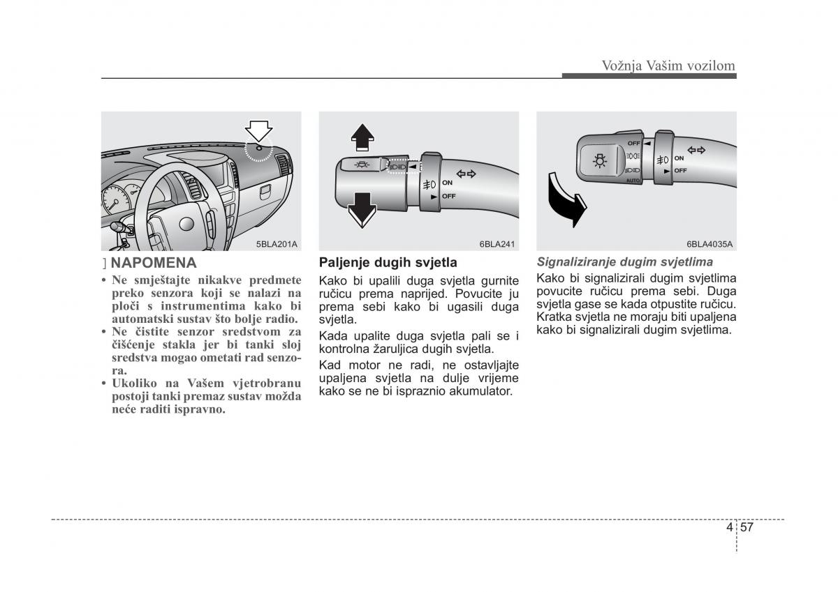 KIA Sorento I 1 vlasnicko uputstvo / page 190