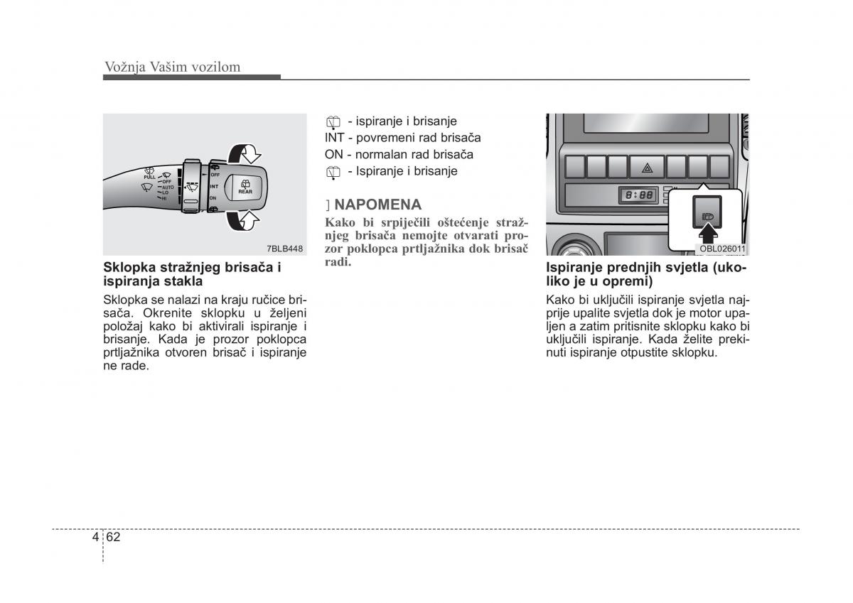 KIA Sorento I 1 vlasnicko uputstvo / page 195