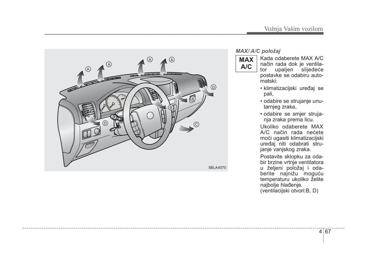 KIA Sorento I 1 vlasnicko uputstvo / page 200