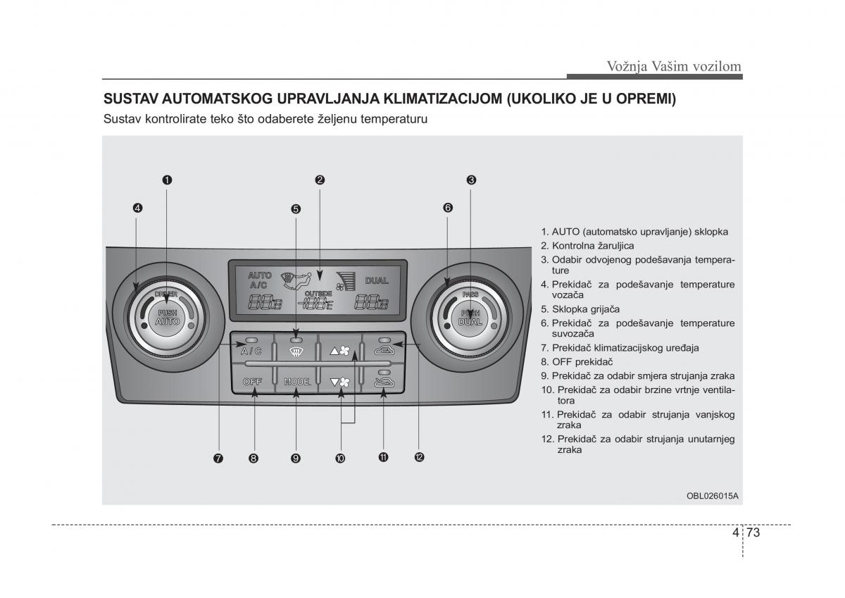 KIA Sorento I 1 vlasnicko uputstvo / page 206