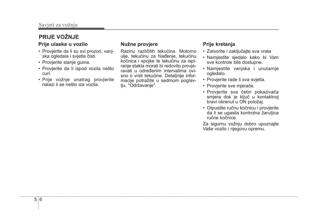 KIA Sorento I 1 vlasnicko uputstvo / page 230