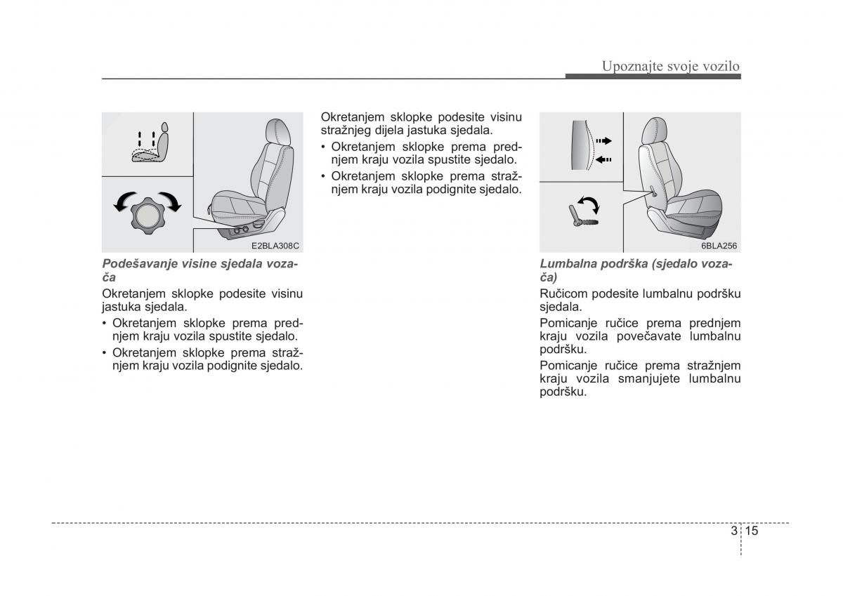 KIA Sorento I 1 vlasnicko uputstvo / page 25