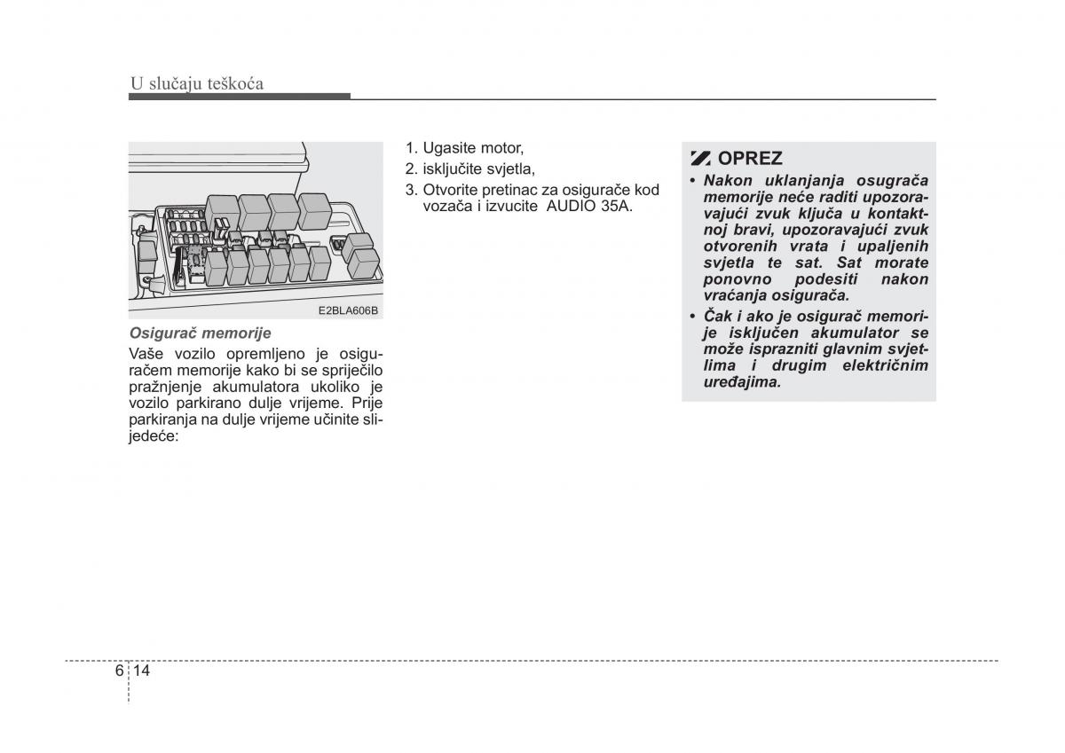 KIA Sorento I 1 vlasnicko uputstvo / page 280