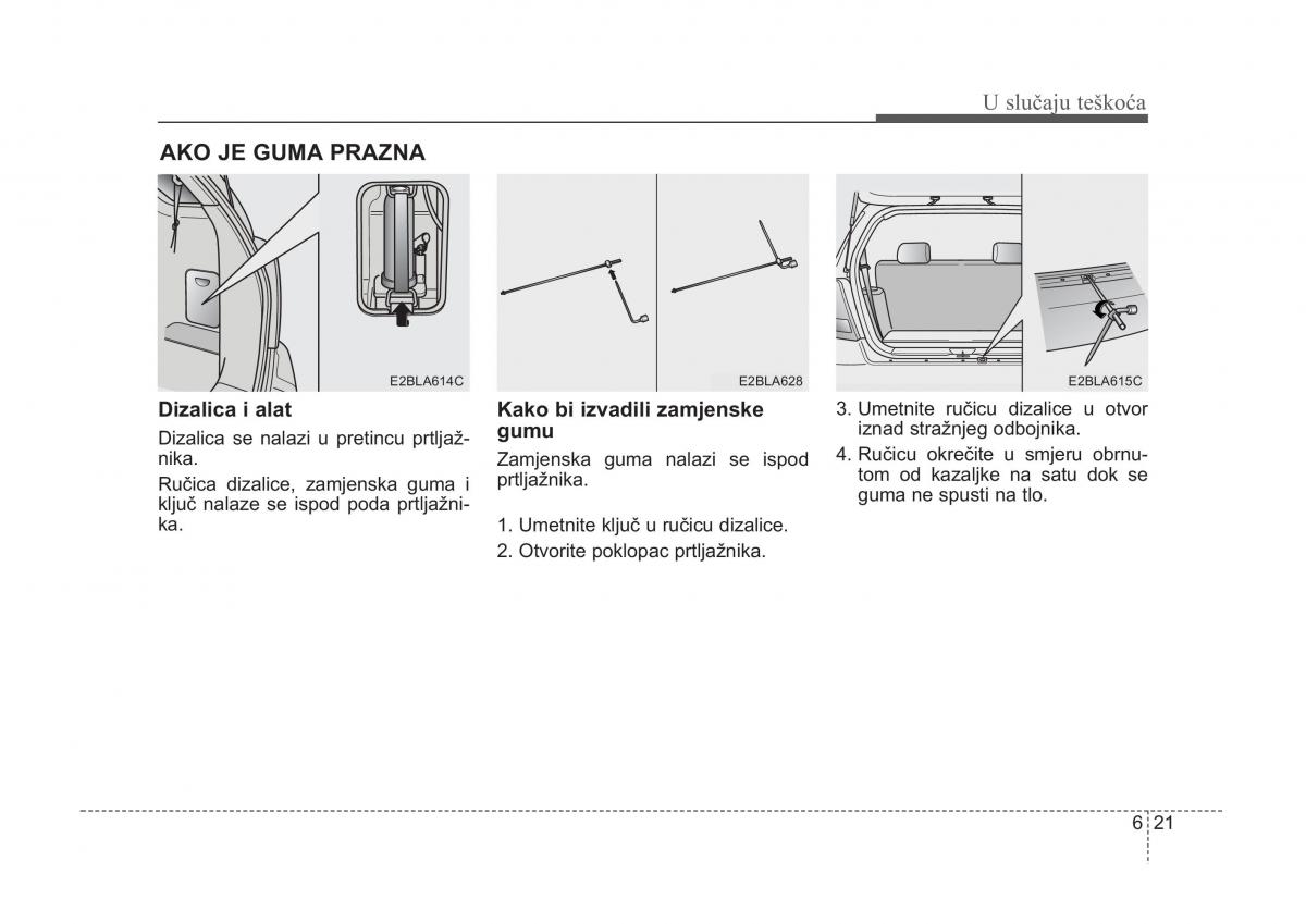 KIA Sorento I 1 vlasnicko uputstvo / page 287