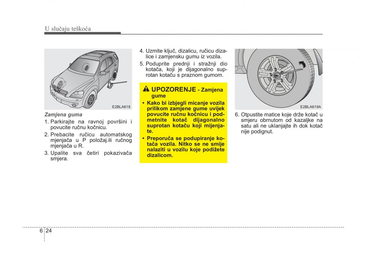 KIA Sorento I 1 vlasnicko uputstvo / page 290