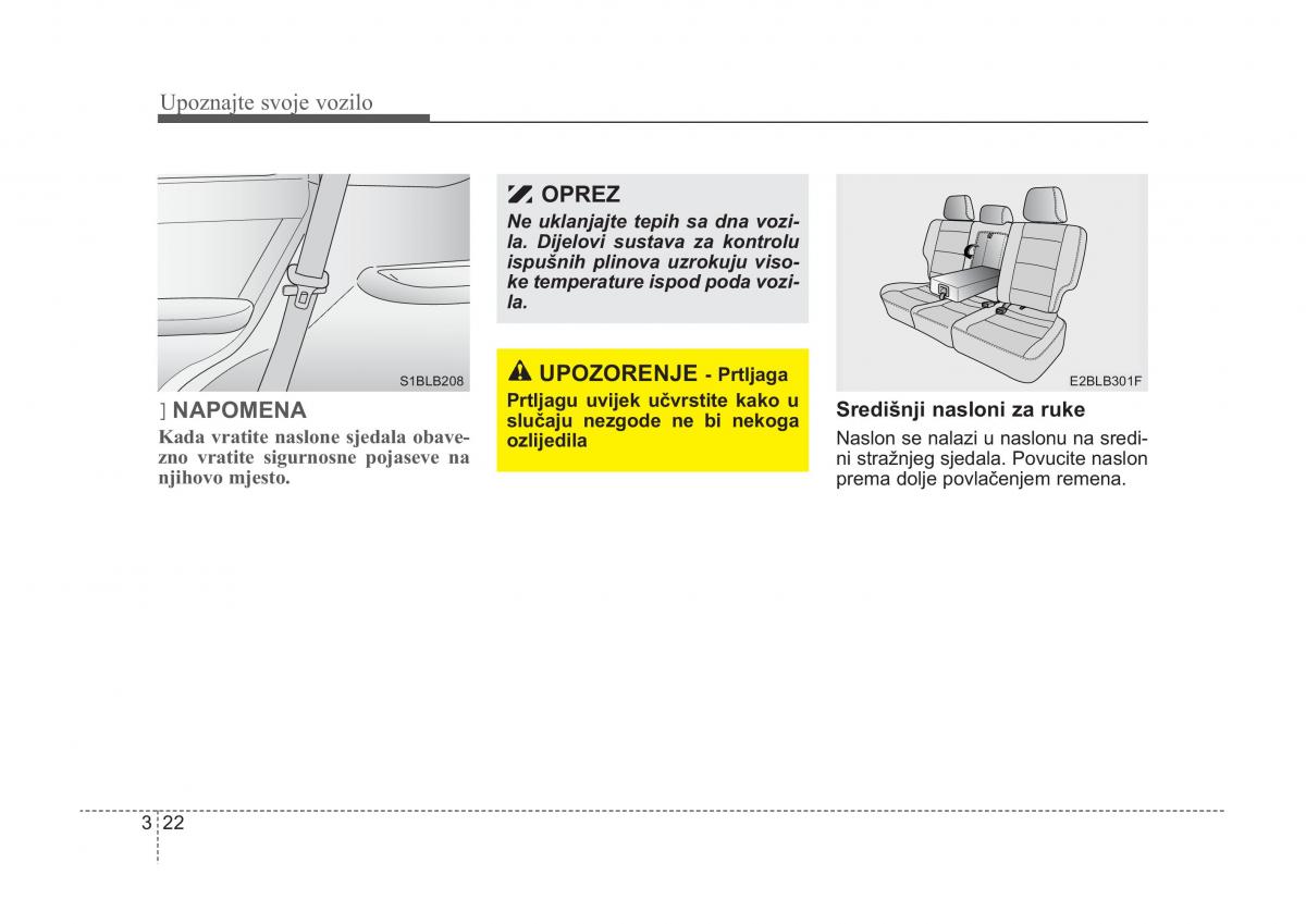 KIA Sorento I 1 vlasnicko uputstvo / page 32