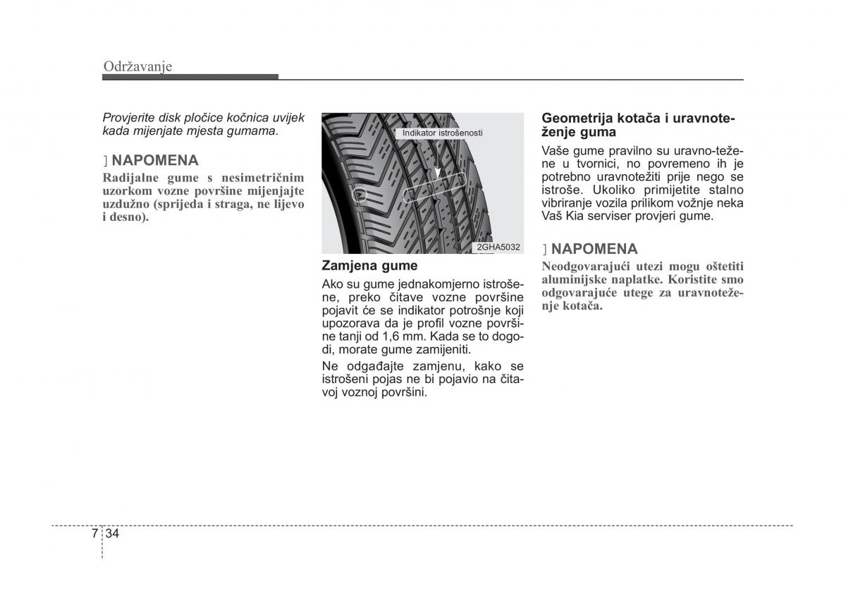 KIA Sorento I 1 vlasnicko uputstvo / page 328