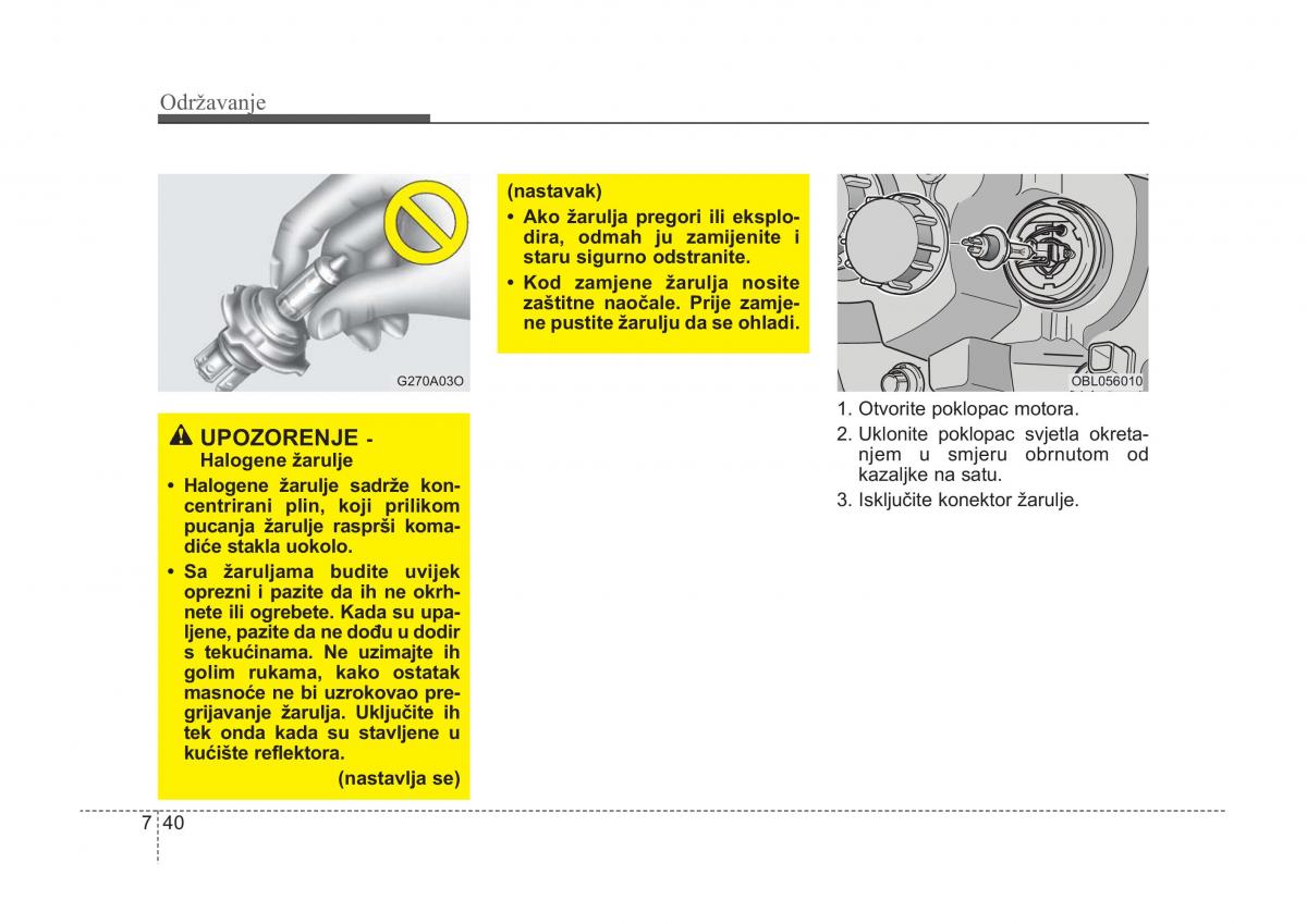 KIA Sorento I 1 vlasnicko uputstvo / page 334