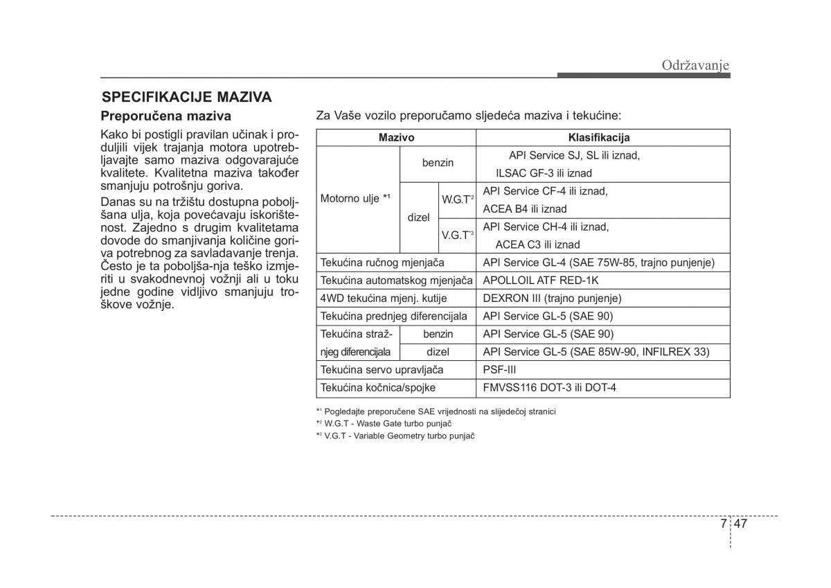 KIA Sorento I 1 vlasnicko uputstvo / page 341