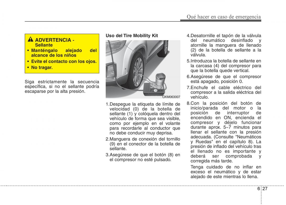 KIA Sorento II 2 manual del propietario / page 550