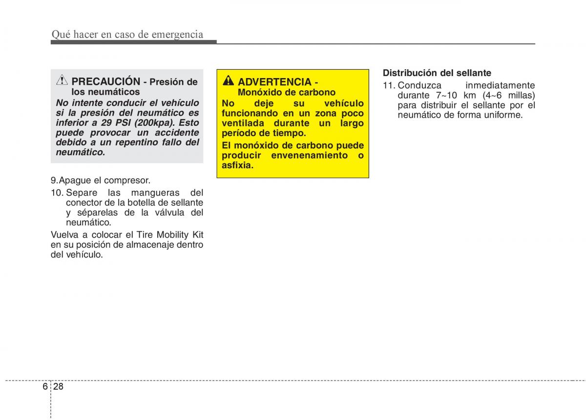 KIA Sorento II 2 manual del propietario / page 551