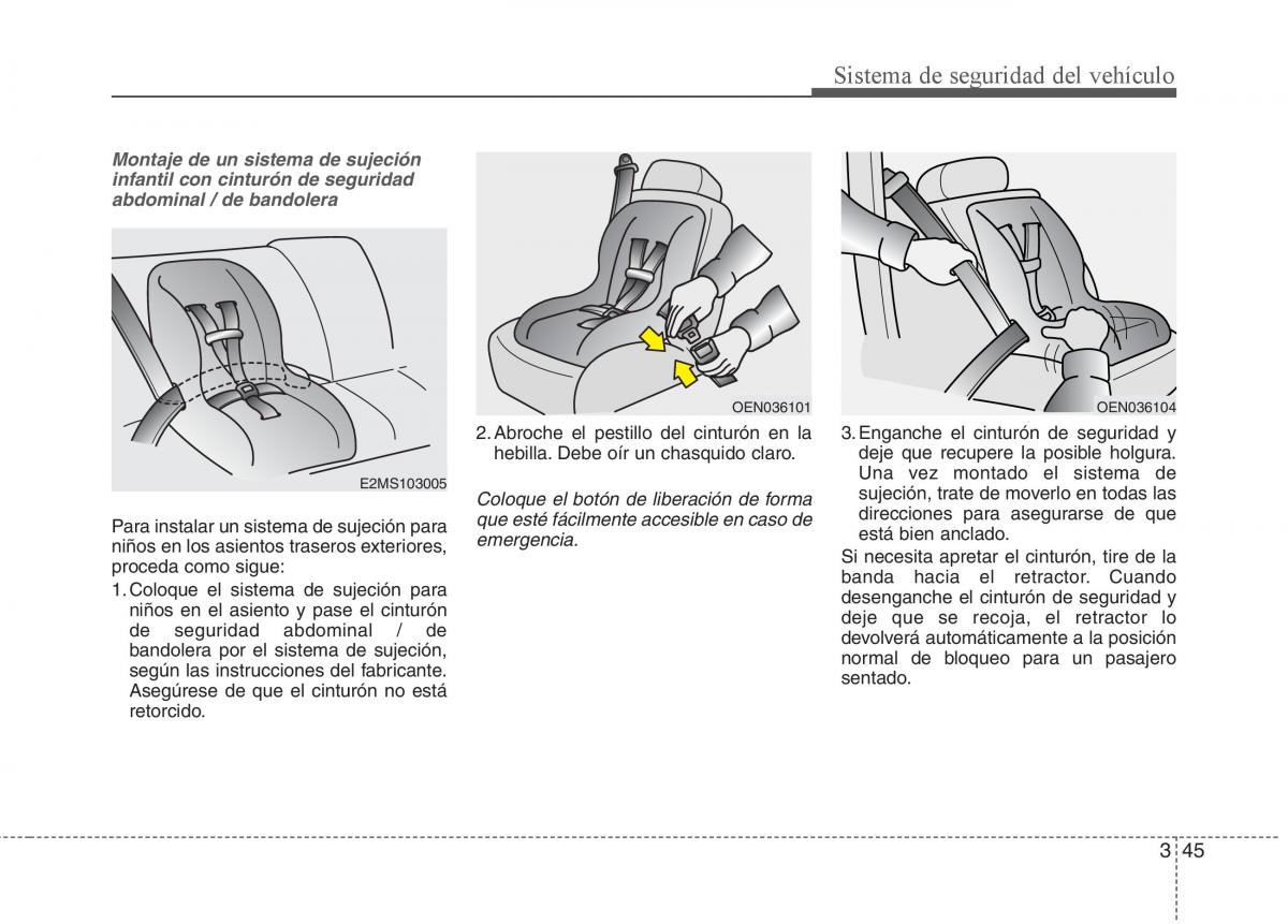 KIA Sorento II 2 manual del propietario / page 59