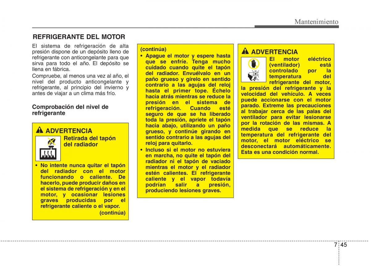 KIA Sorento II 2 manual del propietario / page 603