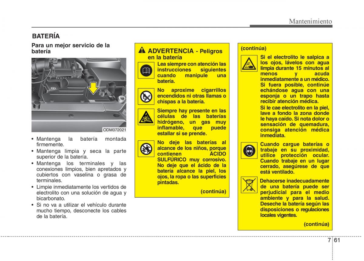 KIA Sorento II 2 manual del propietario / page 619