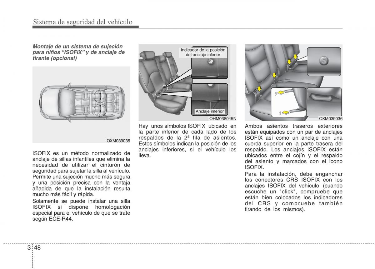 KIA Sorento II 2 manual del propietario / page 62