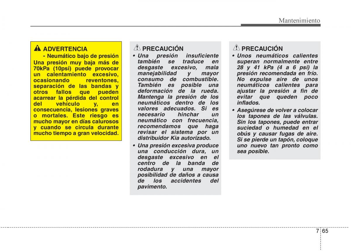 KIA Sorento II 2 manual del propietario / page 623