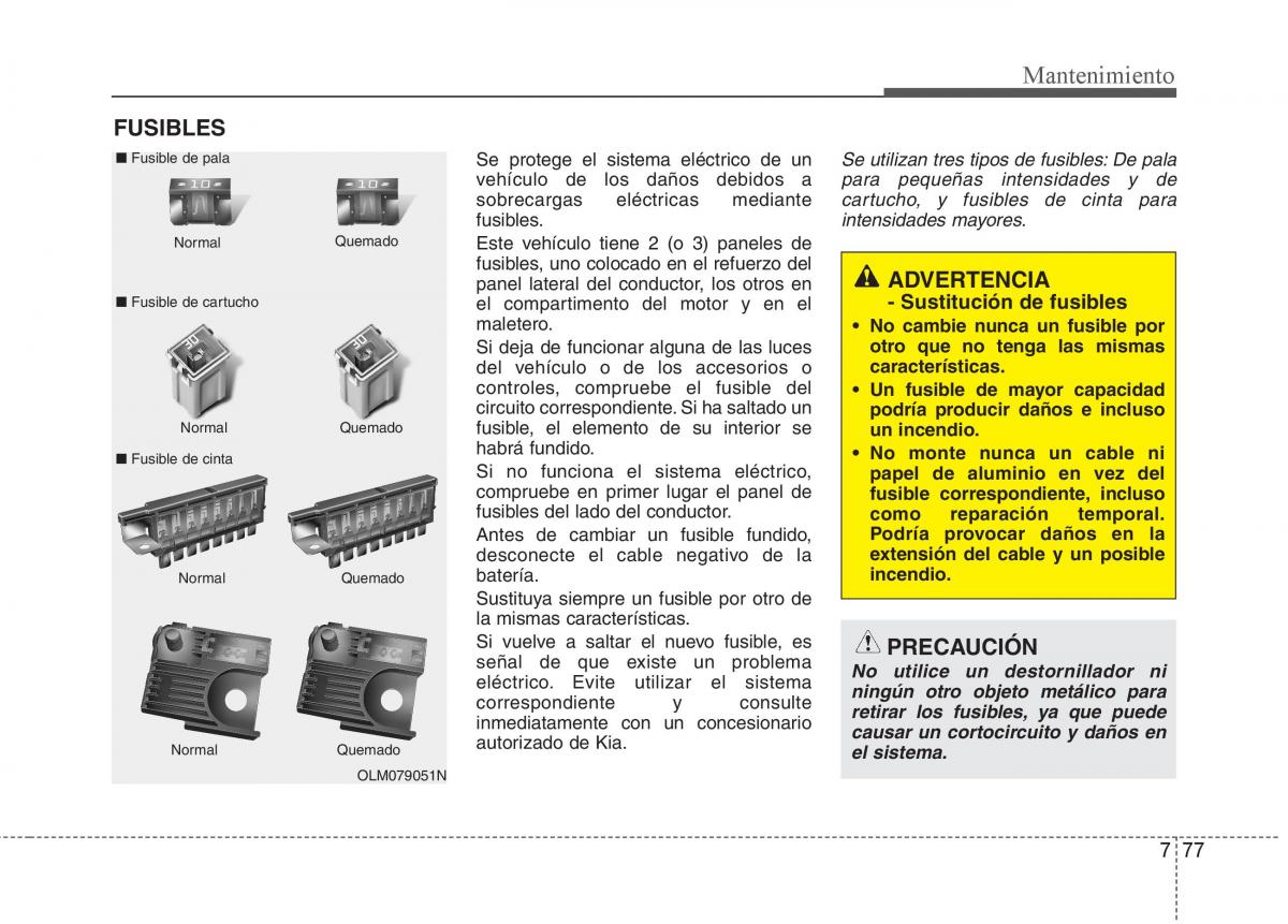 KIA Sorento II 2 manual del propietario / page 635