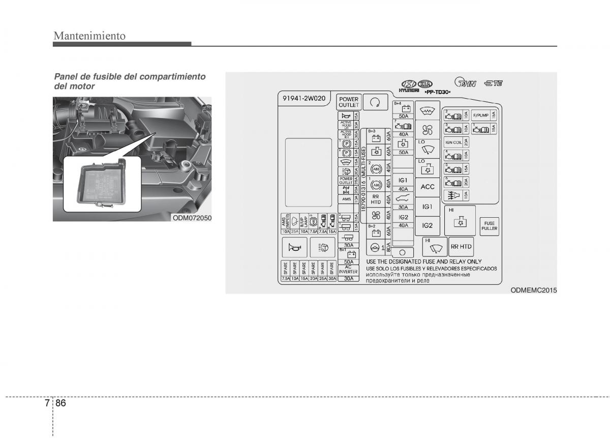 KIA Sorento II 2 manual del propietario / page 644