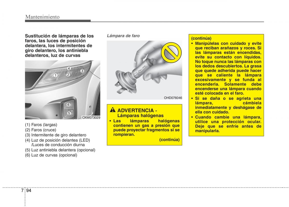 KIA Sorento II 2 manual del propietario / page 652