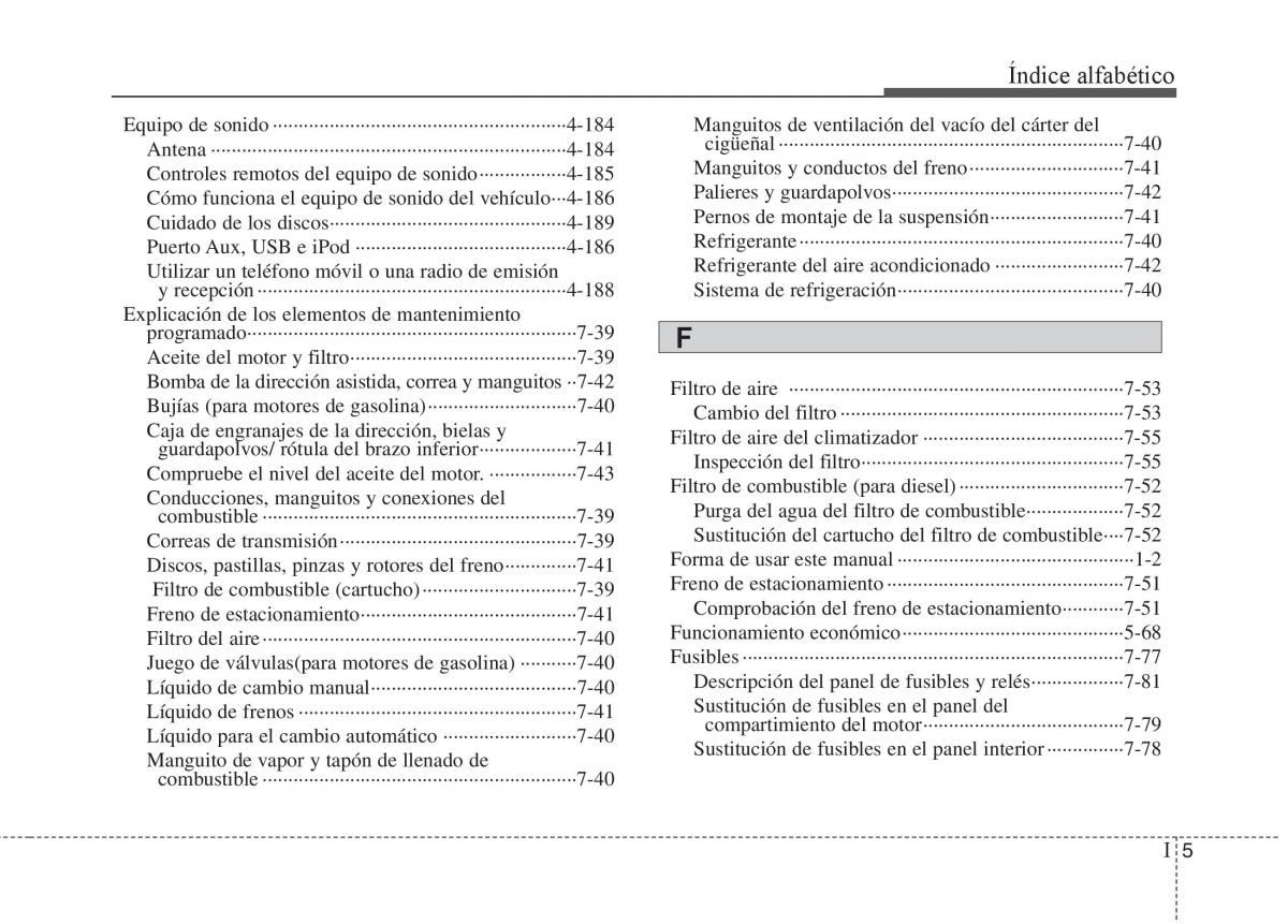 KIA Sorento II 2 manual del propietario / page 694