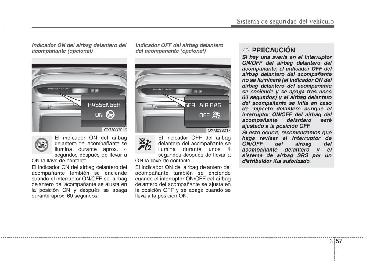 KIA Sorento II 2 manual del propietario / page 71