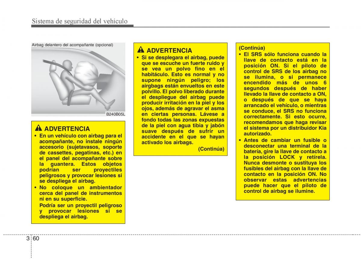 KIA Sorento II 2 manual del propietario / page 74