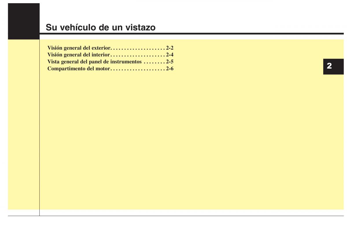 KIA Sorento II 2 manual del propietario / page 8