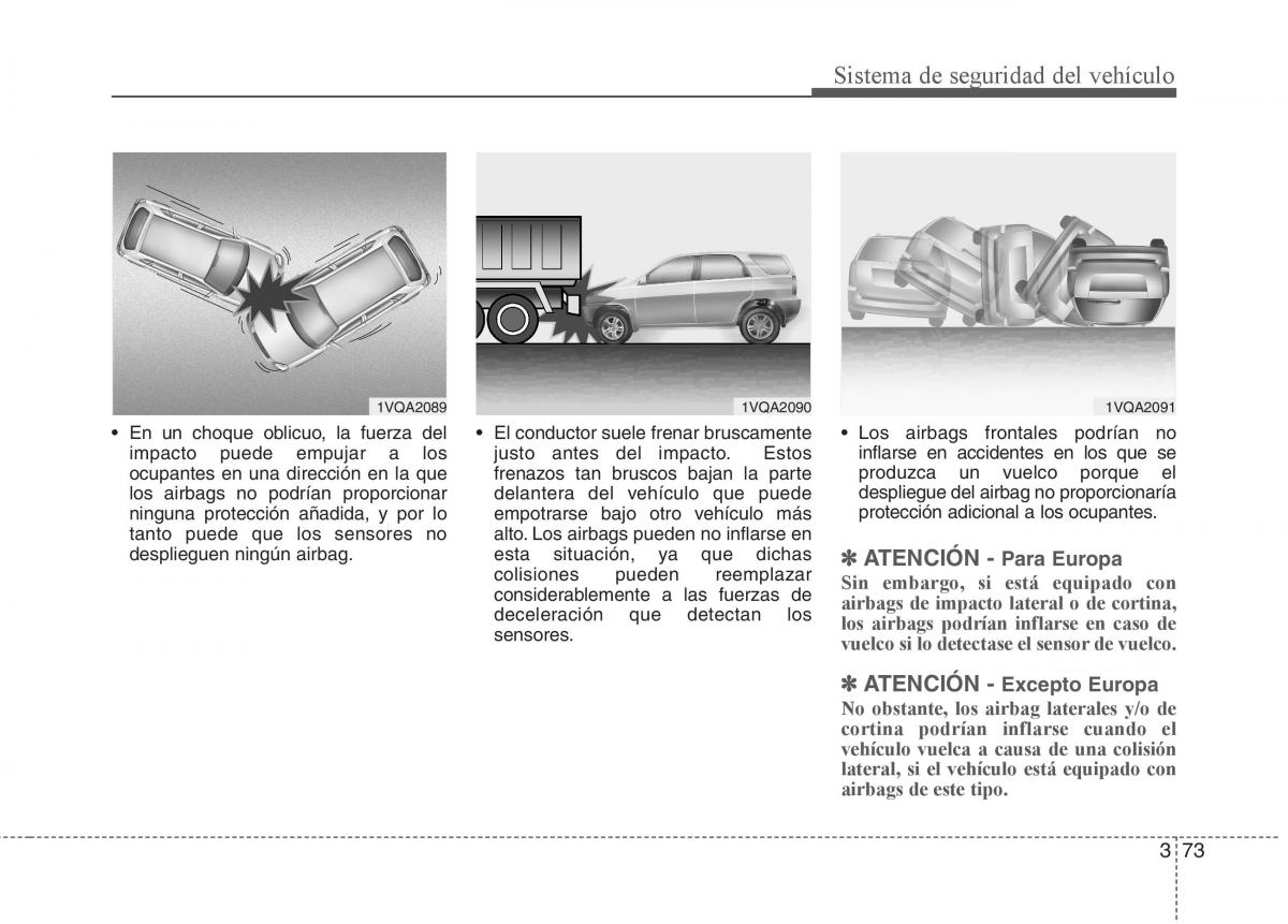 KIA Sorento II 2 manual del propietario / page 87