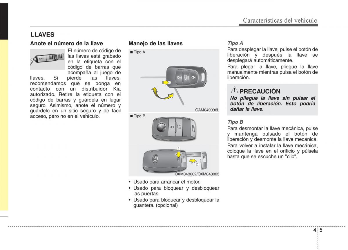 KIA Sorento II 2 manual del propietario / page 96