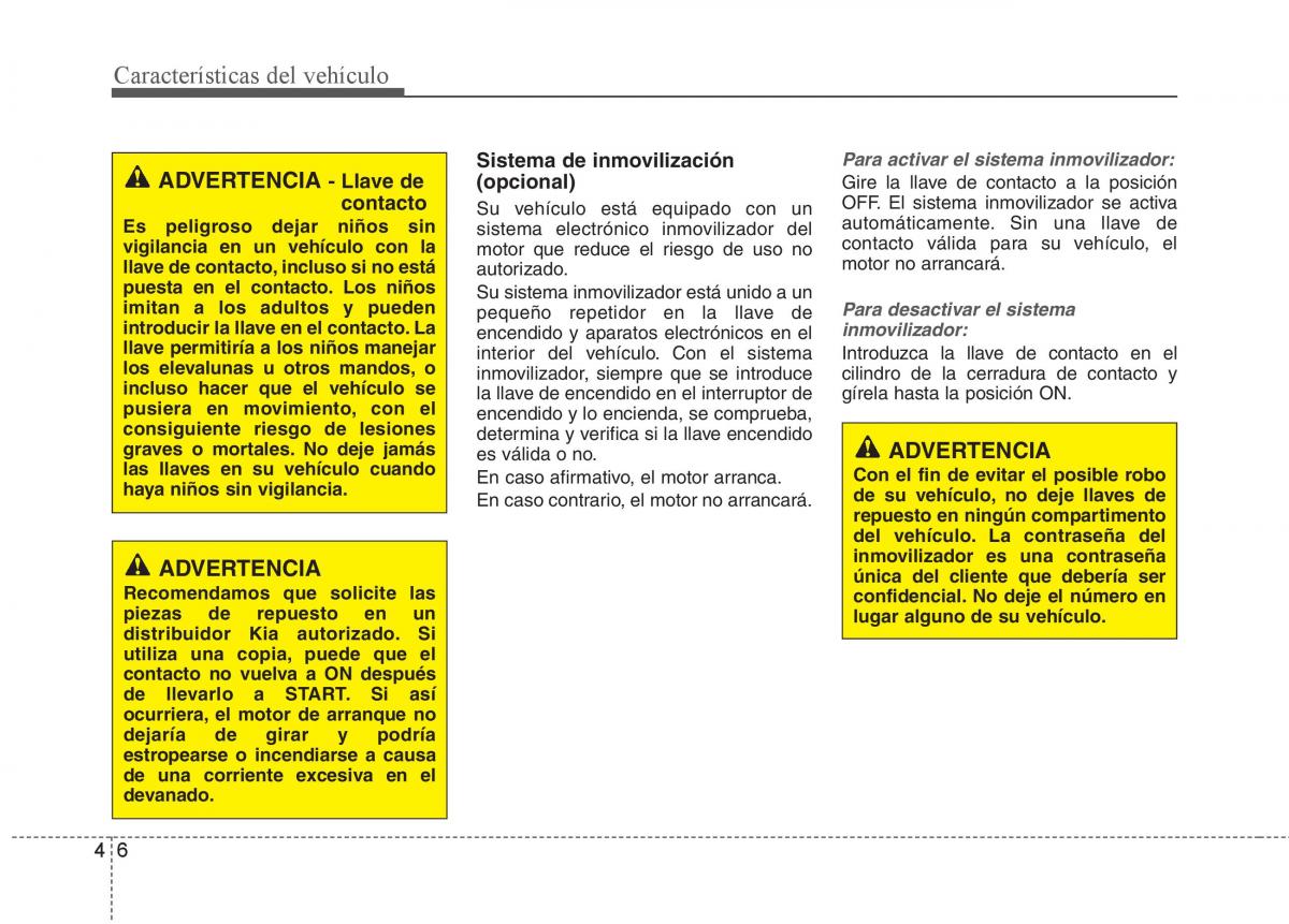 KIA Sorento II 2 manual del propietario / page 97