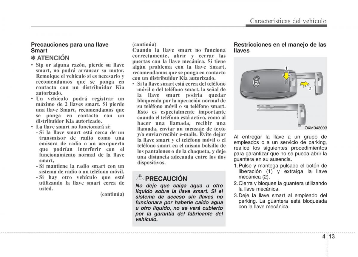 KIA Sorento II 2 manual del propietario / page 104