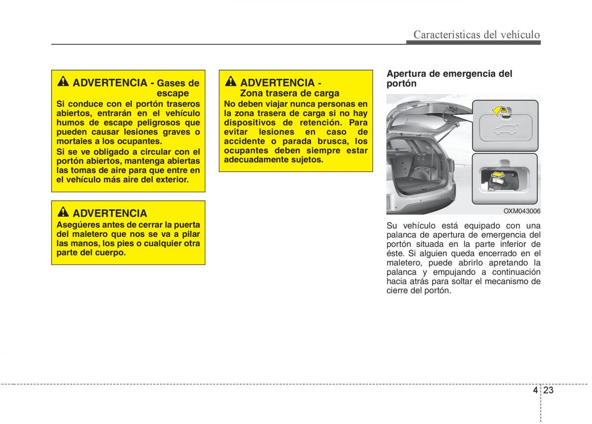 KIA Sorento II 2 manual del propietario / page 114