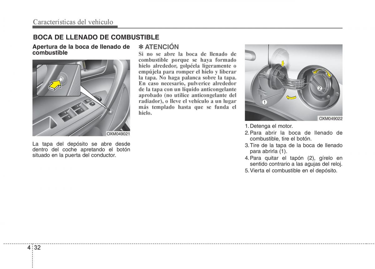 KIA Sorento II 2 manual del propietario / page 123