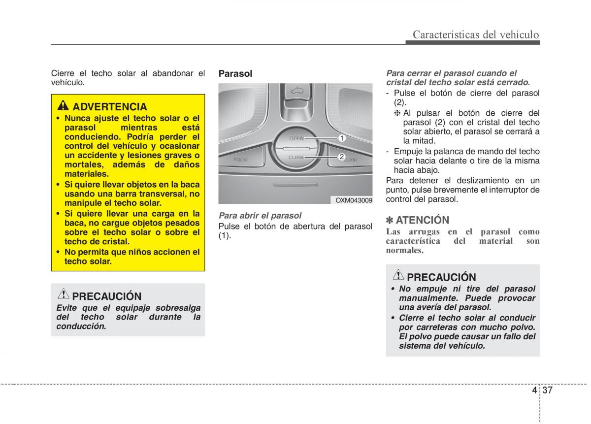 KIA Sorento II 2 manual del propietario / page 128