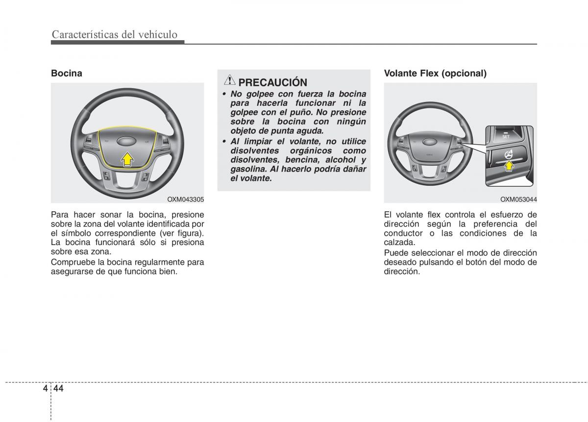 KIA Sorento II 2 manual del propietario / page 135