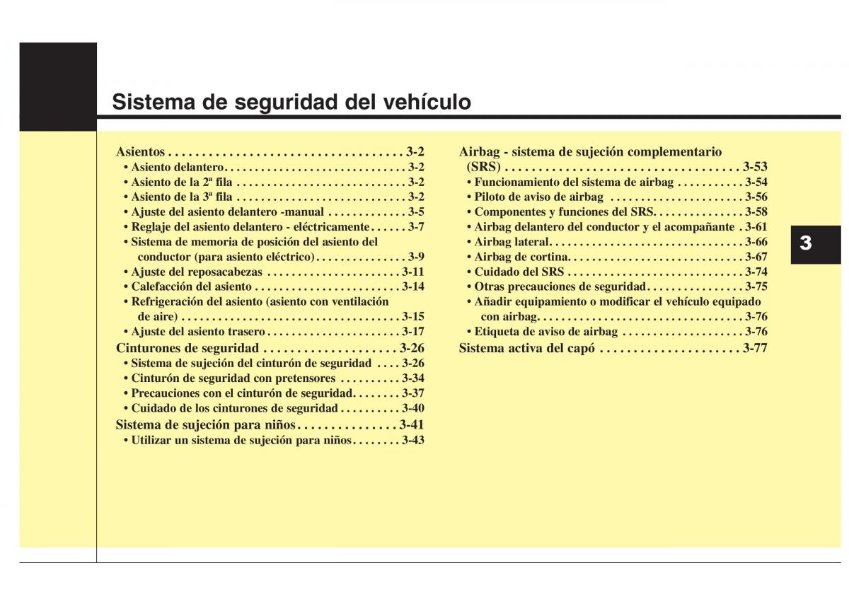 KIA Sorento II 2 manual del propietario / page 15