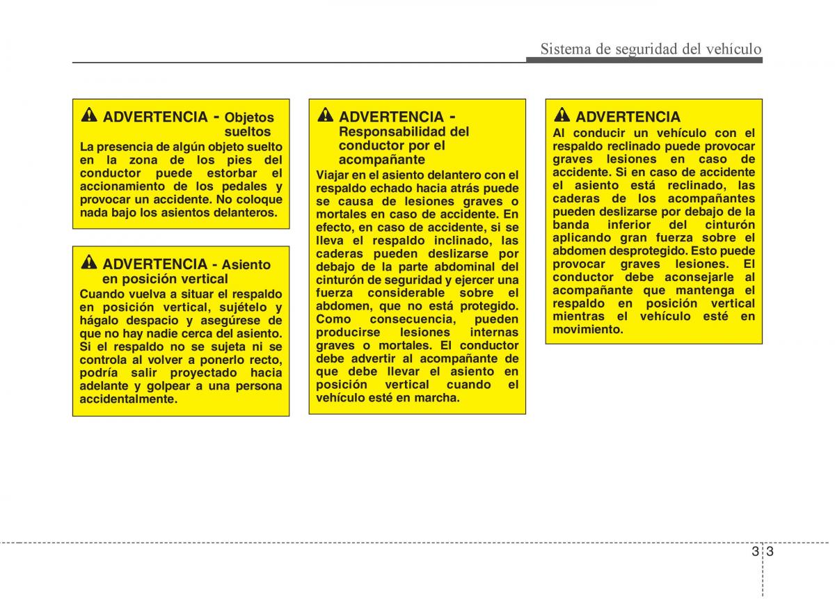 KIA Sorento II 2 manual del propietario / page 17