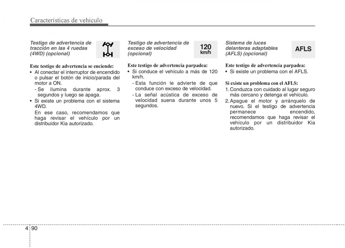 KIA Sorento II 2 manual del propietario / page 181