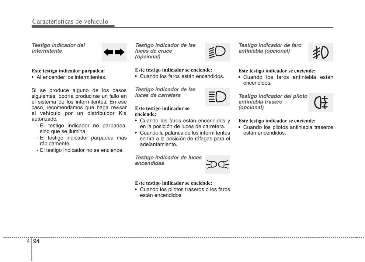 KIA Sorento II 2 manual del propietario / page 185