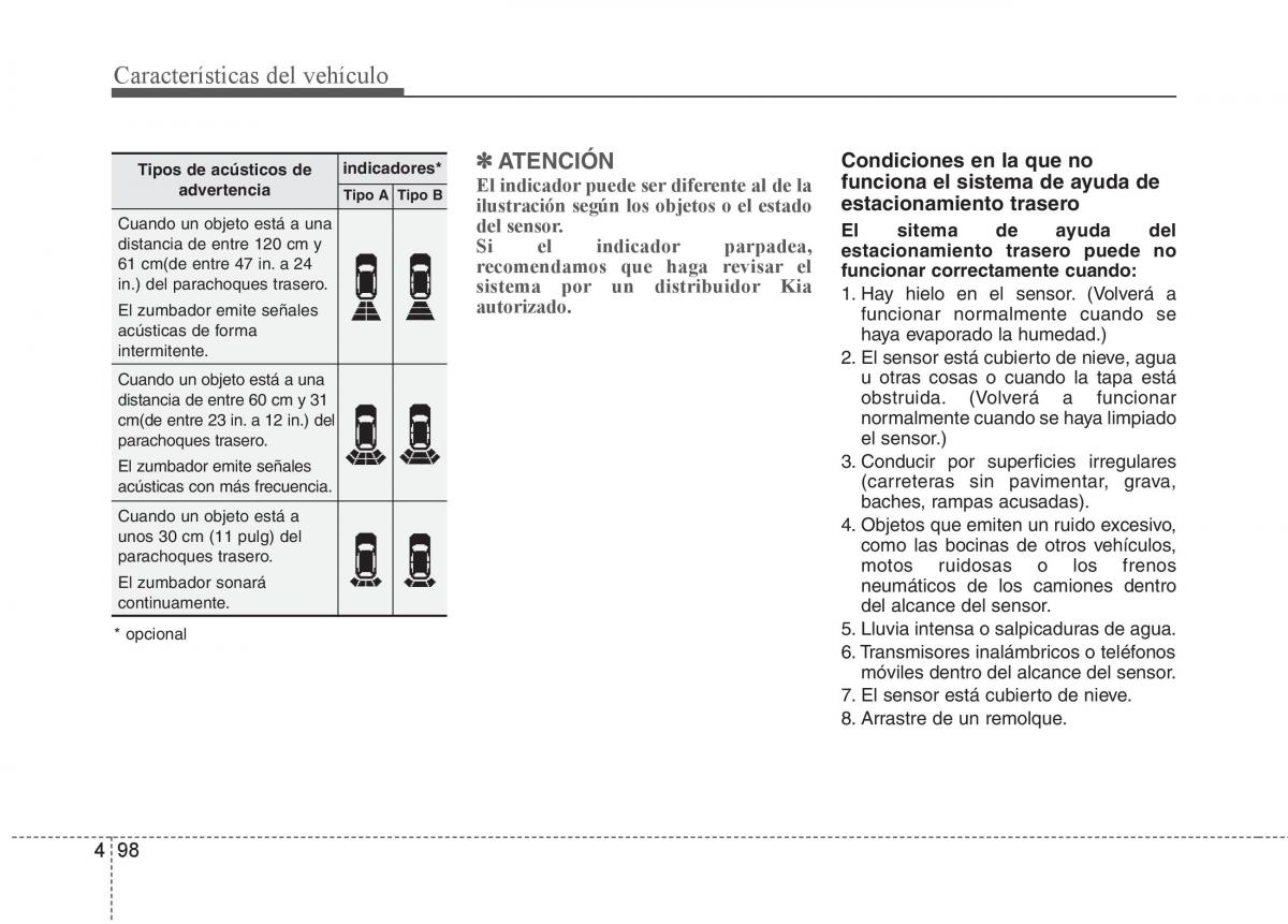 KIA Sorento II 2 manual del propietario / page 189