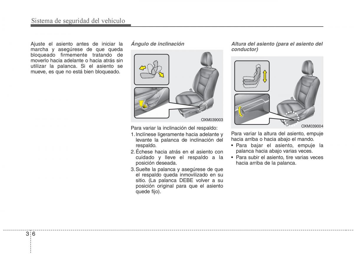 KIA Sorento II 2 manual del propietario / page 20