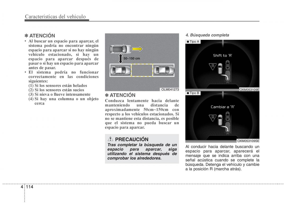 KIA Sorento II 2 manual del propietario / page 205