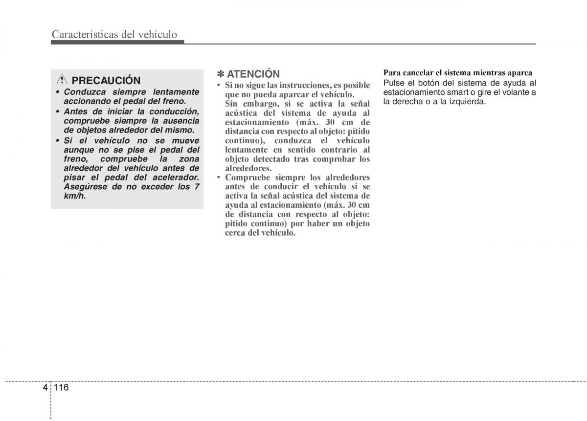 KIA Sorento II 2 manual del propietario / page 207