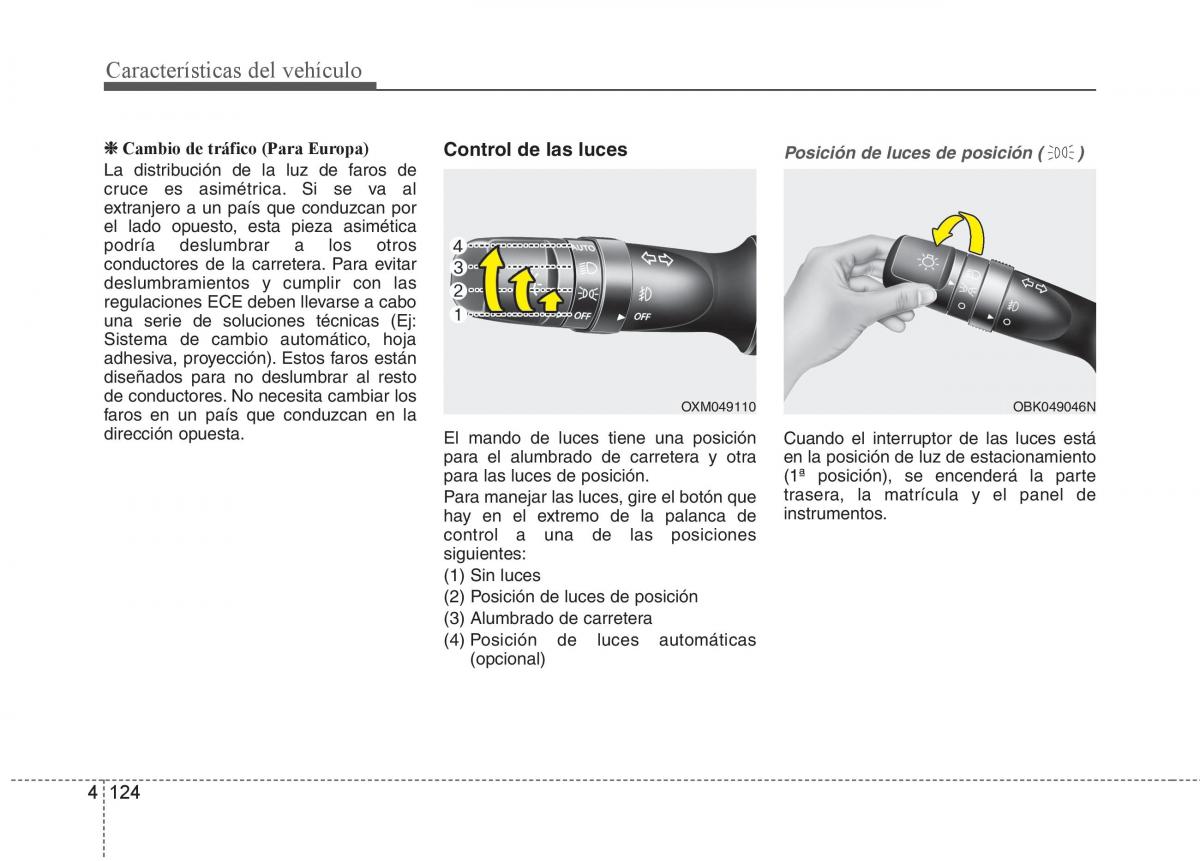 KIA Sorento II 2 manual del propietario / page 215