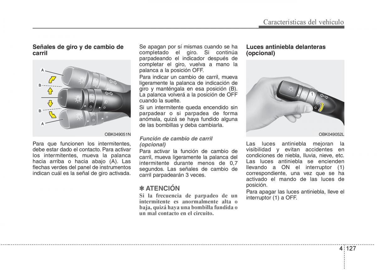 KIA Sorento II 2 manual del propietario / page 218